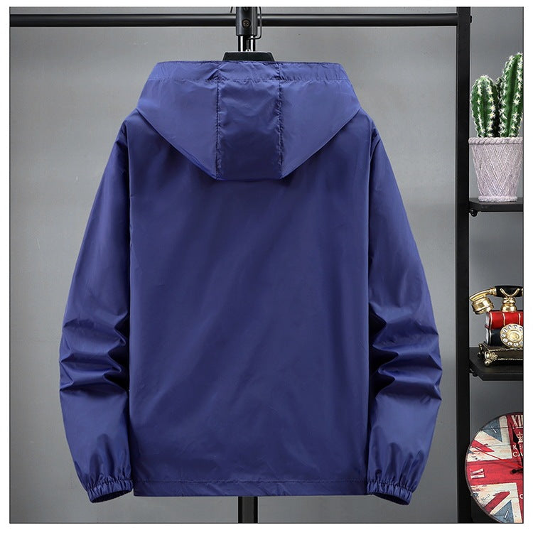 Reflective Zipper Sun Protection Clothes Men's Fishing Clothes