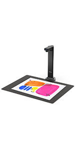 VIISAN S21 CaptureA2 27MP High Resolution HD Camera Book Document Scanner Auto Flatte Height Multi Language OCR Windows Macos