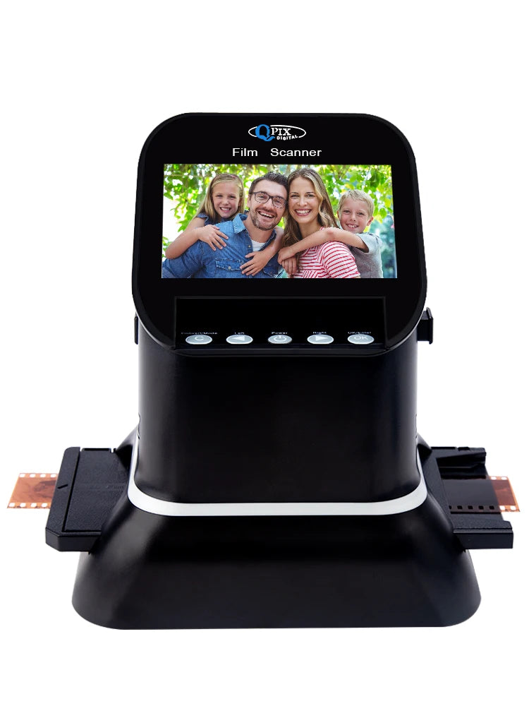 High Resolution 120 Film Scanner 22 Mega pixels Slide Negative Photo Scanner Digital 35mm 135 126KPK Film Converter 4.3"LCD
