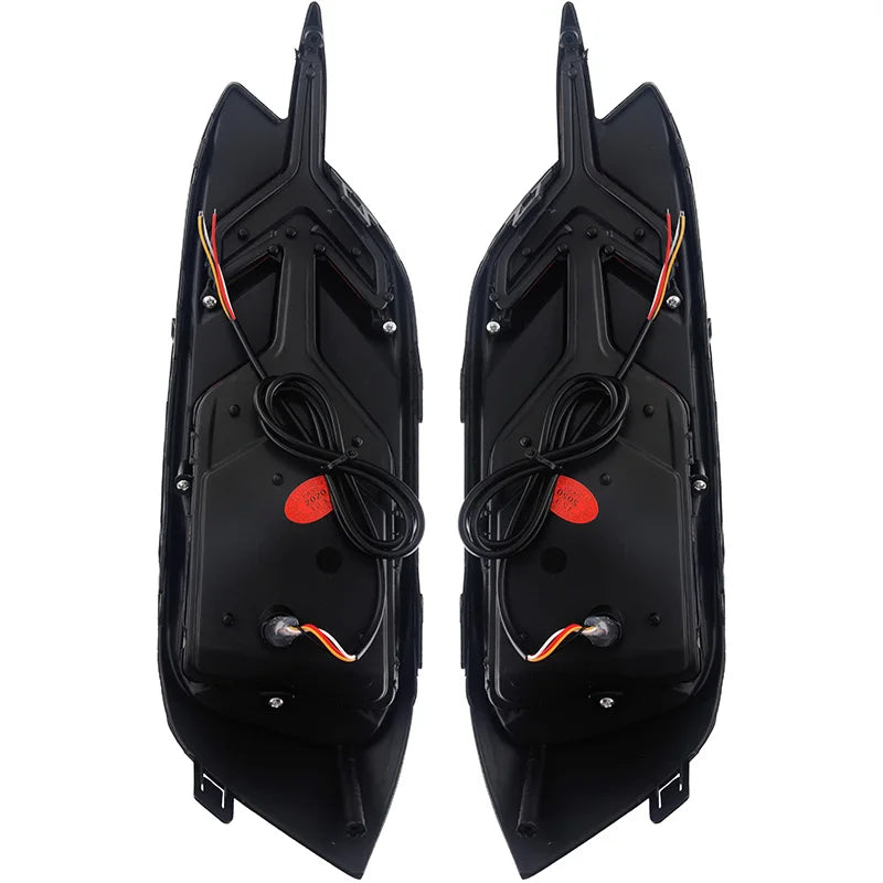 1 Pair Rear light For Honda Civic 2016 2017 2018 LED DRL Rear Bumper tail light Brake Lights turn Signal lamp reflector