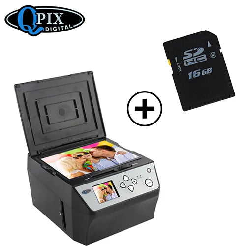 22 Mega Pixels 4 in 1 COMBO and Digital Film Scanner 135 Negative Converter Photo 35mm