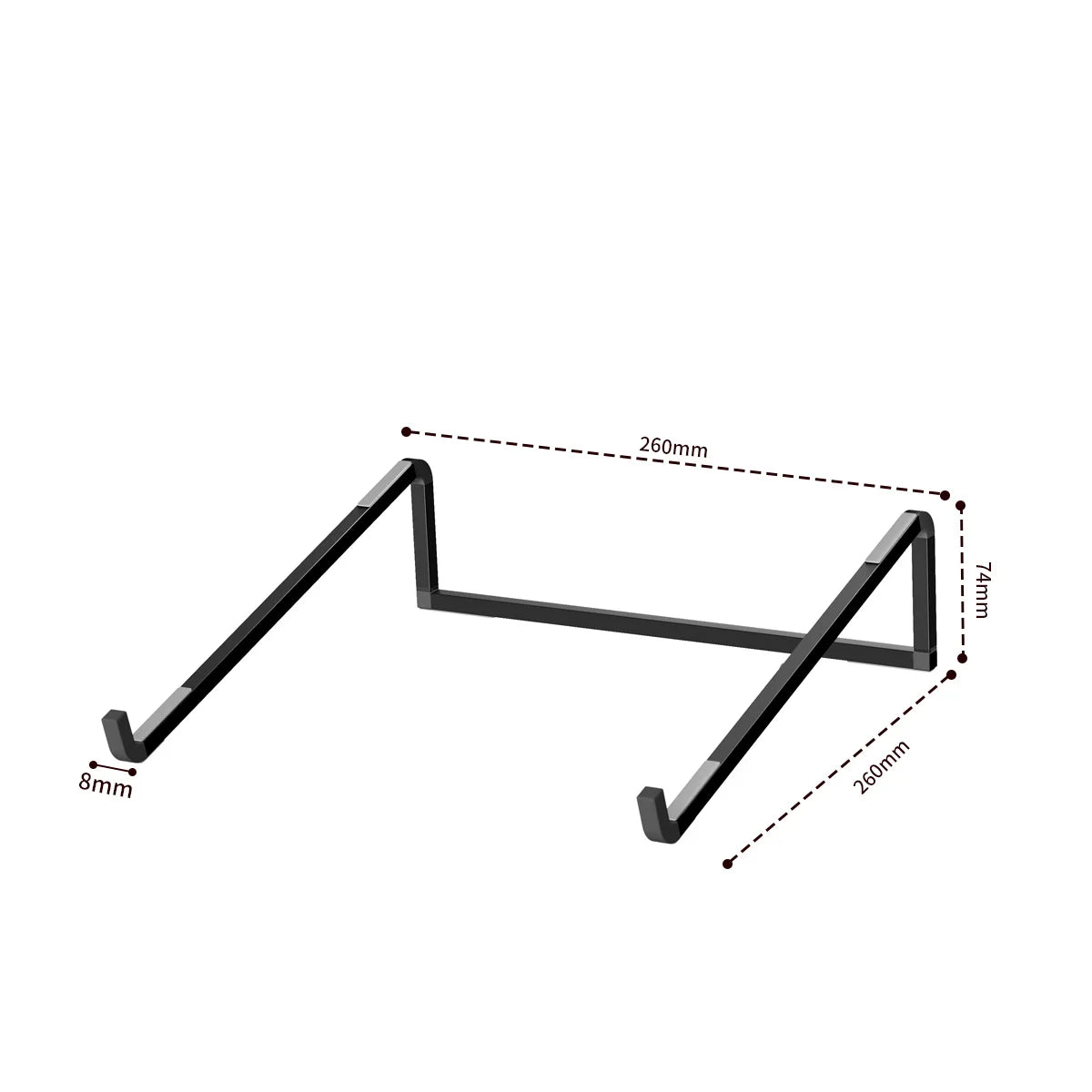 Laptop Stand For Macbook Folding Adjustable Aluminum Computer Pc Tablet Stand Notebook Tablelaptop Holder Heat Dissipation