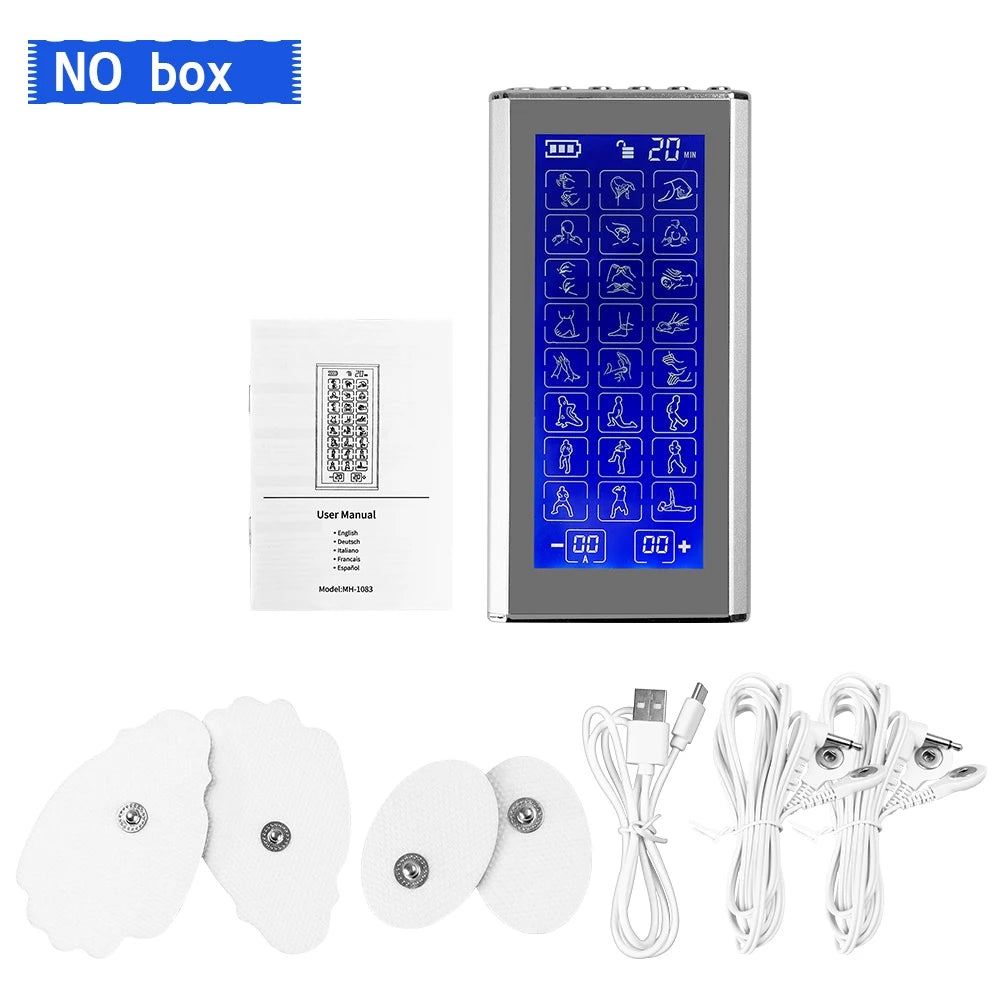 Eletric EMS tens Professional Physiotherapy Body Massager Pulse Muscle Stimulator Electrostimulation Massage Therapy Products