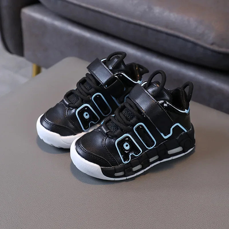 Spring Autumn Kids Shoes Toddler Girls Tenis Boys Sports Shoes for Children Pu Leather Flats Kids Sneakers Casual Shoes 21-30