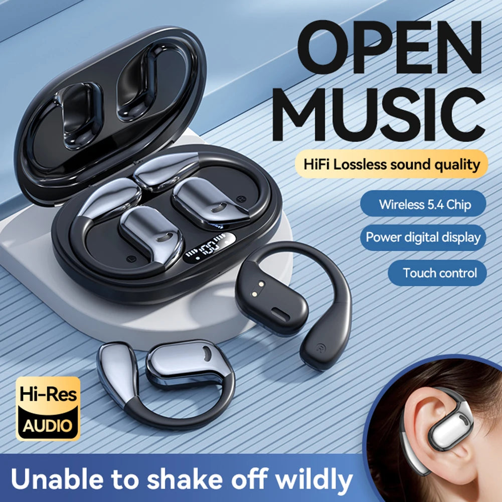 Translator Earbuds Intelligent AI Translator Earphone Touch Control Real-time Two-Way Translator Earbuds For Travel Business