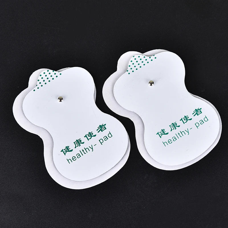 10PCS Healthy Pad Electrode Massage Pads Cable for Digital Tens Acupuncture Device Body Massager Therapy Machine