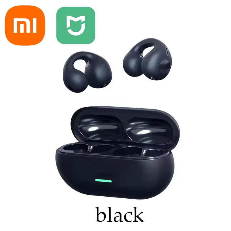 Xiaomi Mijia Bone Conduction Headphones Wireless Bluetooth 5.3 Compatible 3d Surround Sound Bass Ear Clip-on Sports Headphones