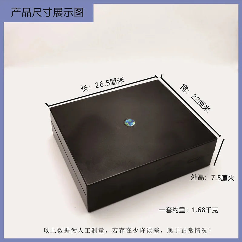 Adjustable 46mm coin small round box Commemorative coin collection box Coin protection box 100 collection boxes