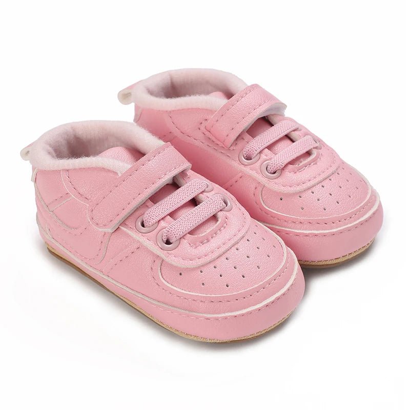 0 - 18M Fashion Classic Boys and Girls' Shoes Spring and Autumn Rubber Sole Anti slip Casual Sports Shoes First Walking Shoe - VigDeals