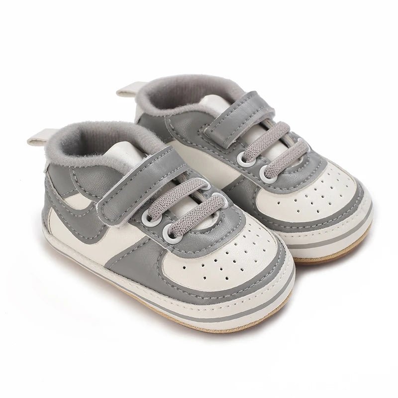 0 - 18M Fashion Classic Boys and Girls' Shoes Spring and Autumn Rubber Sole Anti slip Casual Sports Shoes First Walking Shoe - VigDeals