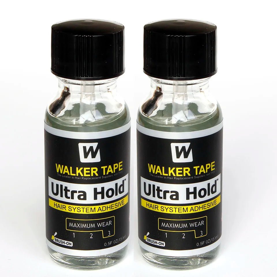 0.5FL OZ(15ml) Ultra Hold Brush - on Liquid Bond Hair System Adhesive Silicone Glue For Lace Wig/Toupee/Closure/Beard And Remover - VigDeals