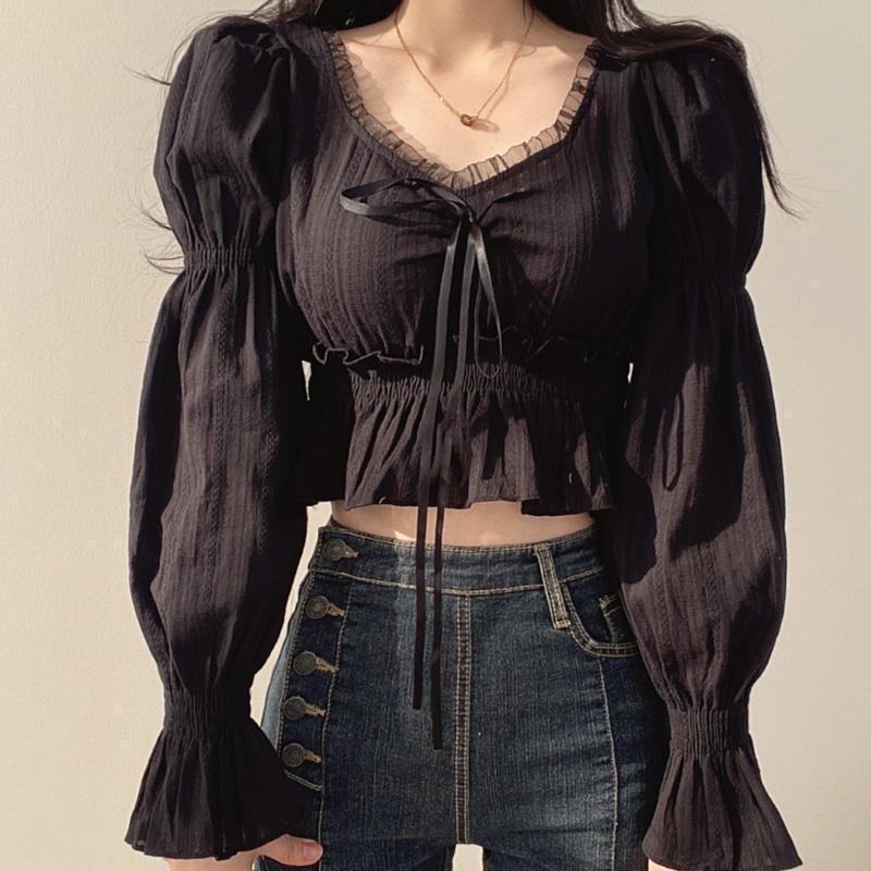 Fashion Lace Shirt Top For Women