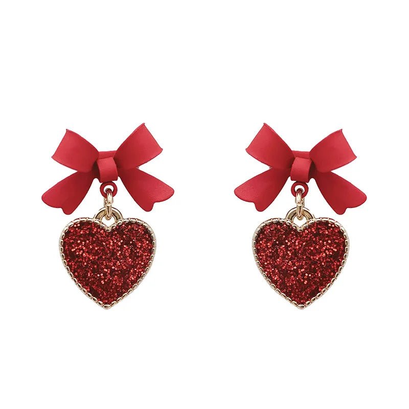 1 Pair Fashion Bowknot Imtation Pearl Cute Zinc Alloy Drop Earrings for Women Party Wedding Jewelry Accessories 2024 - VigDeals