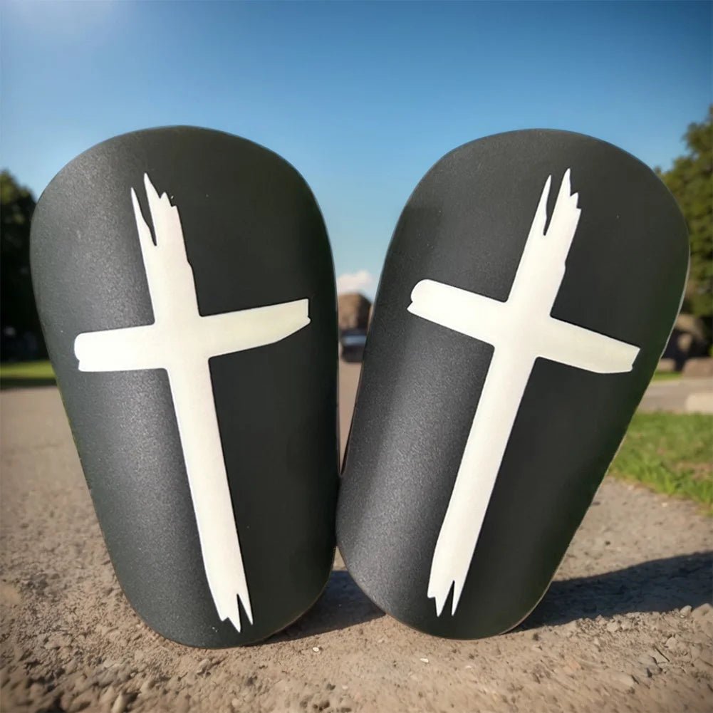 1 Pair Shin Pads EVA Cross Soccer Miniature Shin Guard Shock Absorbing Mini Shin Guards Lightweight for Kids Youth and Adults - VigDeals