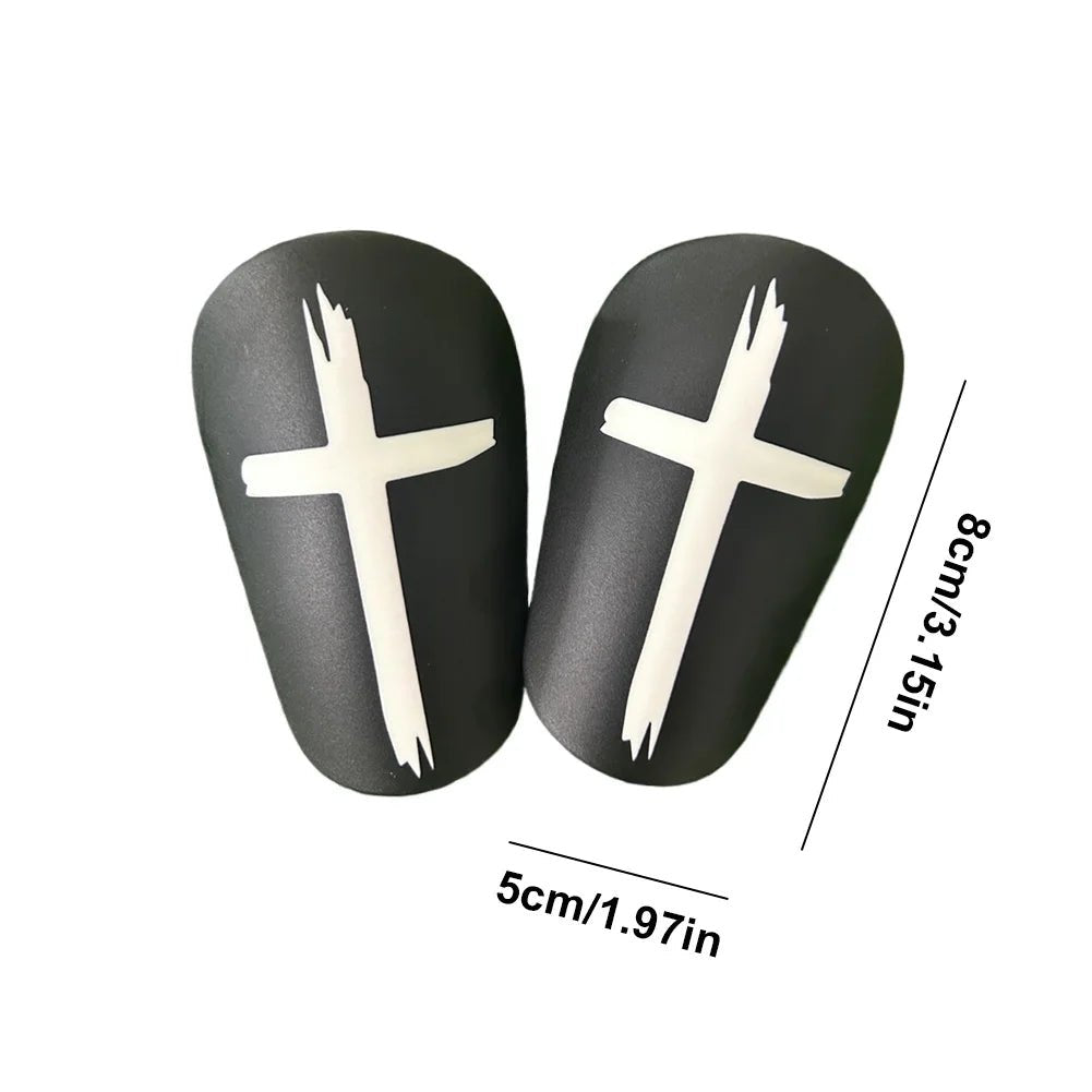 1 Pair Shin Pads EVA Cross Soccer Miniature Shin Guard Shock Absorbing Mini Shin Guards Lightweight for Kids Youth and Adults - VigDeals