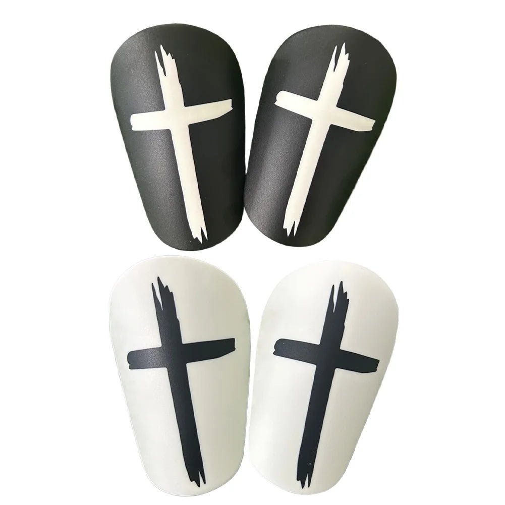 1 Pair Shin Pads EVA Cross Soccer Miniature Shin Guard Shock Absorbing Mini Shin Guards Lightweight for Kids Youth and Adults - VigDeals