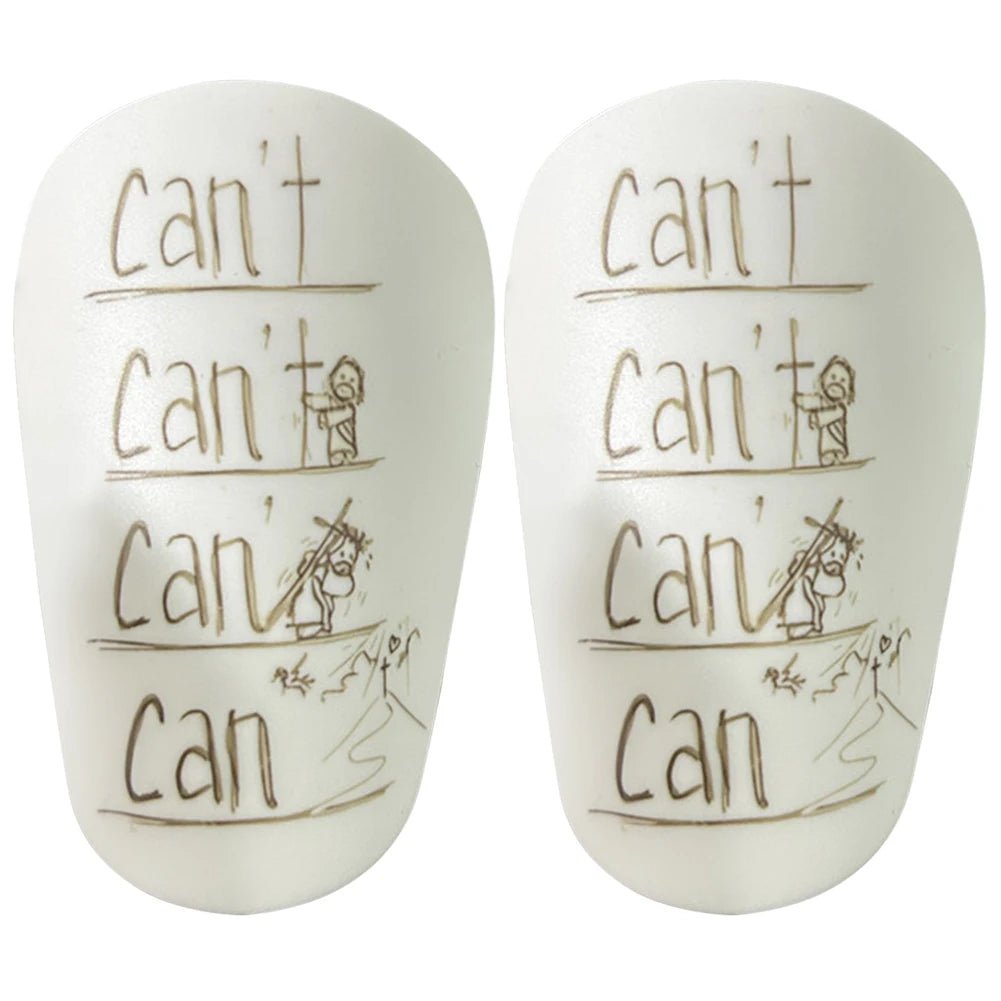 1 Pair Shin Pads EVA Cross Soccer Miniature Shin Guard Shock Absorbing Mini Shin Guards Lightweight for Kids Youth and Adults - VigDeals