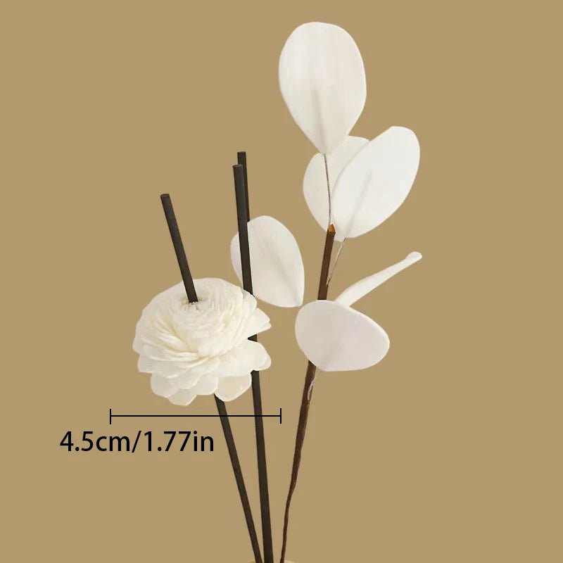 1 Set Diffuser Sticks Flower Aromatherapy Rattan No Fire Aroma Diffuser Sticks Home Living Room Aromatic Incense Supplies - VigDeals