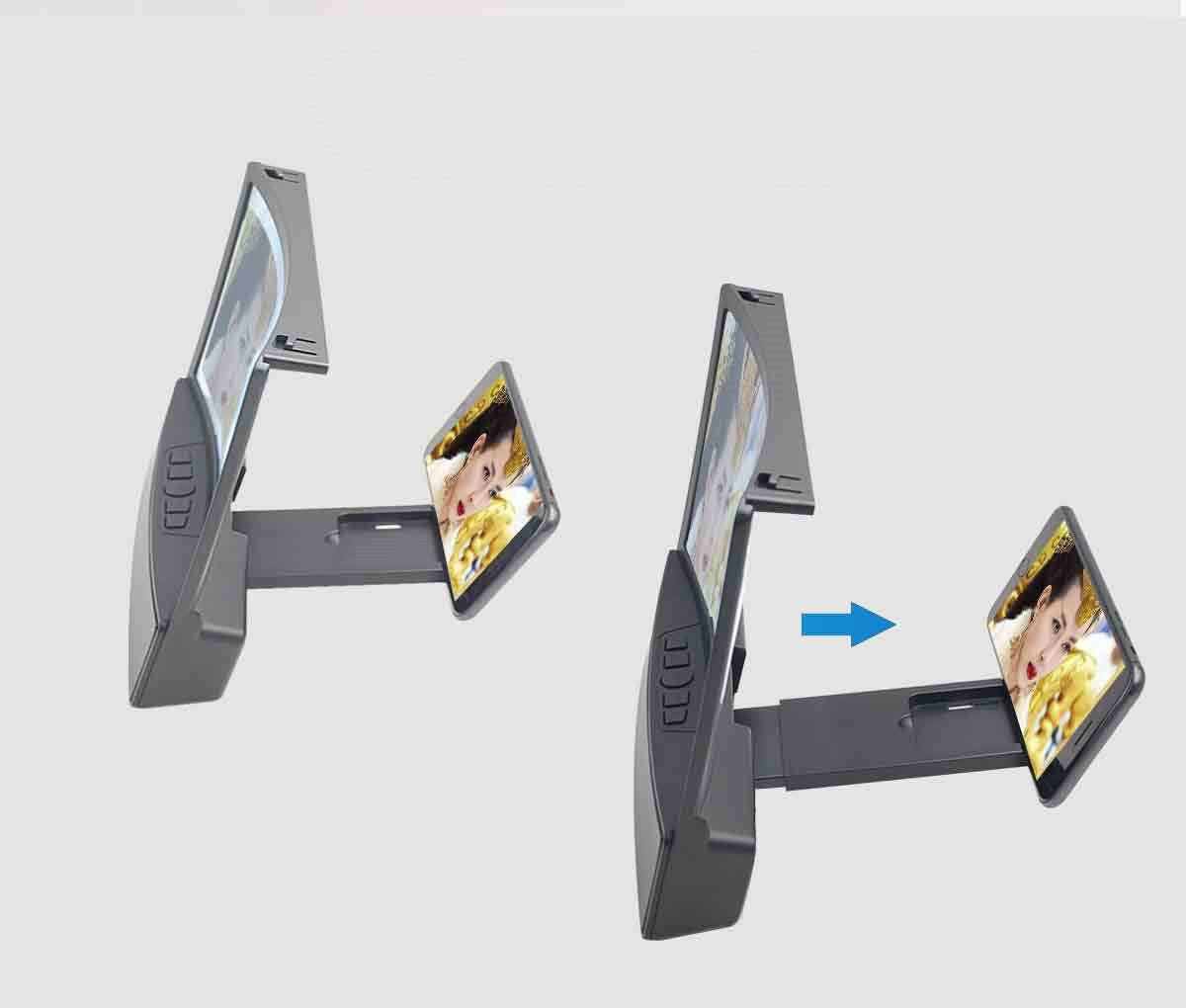 10 Inch Curved Screen Mobile Phone Screen Magnifier with Two Bluetooth Speaker - VigDeals