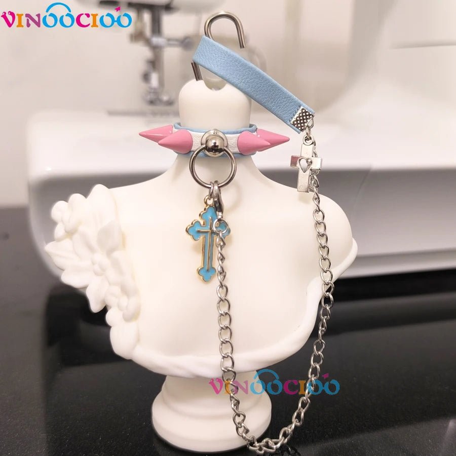 1/3 1/4 1/6 BJD Doll Choker Candy Color Doll Necklace Hand Collar Lead Rope for 30cm 45cm 60cm 75cm Uncle Doll Toy Accessories - VigDeals