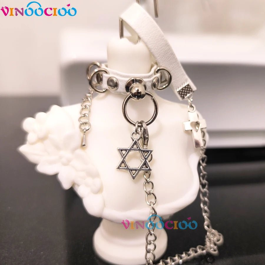 1/3 1/4 1/6 BJD Doll Choker Candy Color Doll Necklace Hand Collar Lead Rope for 30cm 45cm 60cm 75cm Uncle Doll Toy Accessories - VigDeals