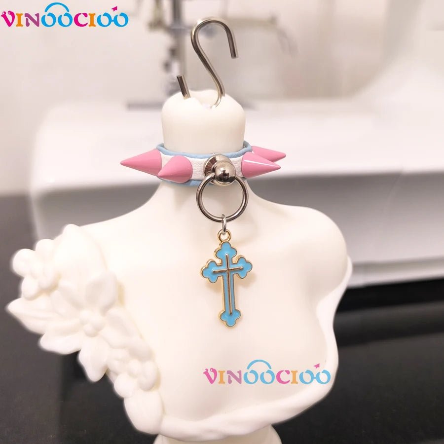 1/3 1/4 1/6 BJD Doll Choker Candy Color Doll Necklace Hand Collar Lead Rope for 30cm 45cm 60cm 75cm Uncle Doll Toy Accessories - VigDeals