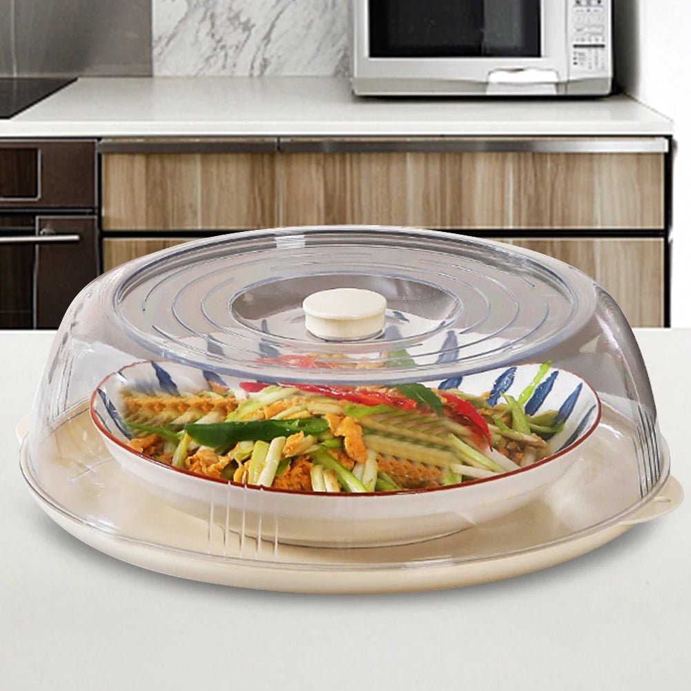 1/3 Pcs Stacked Storage Food Cover Clear Insulation Vegetable Cover Stackable with Transparent Lid Practical Kitchen Accessories - VigDeals