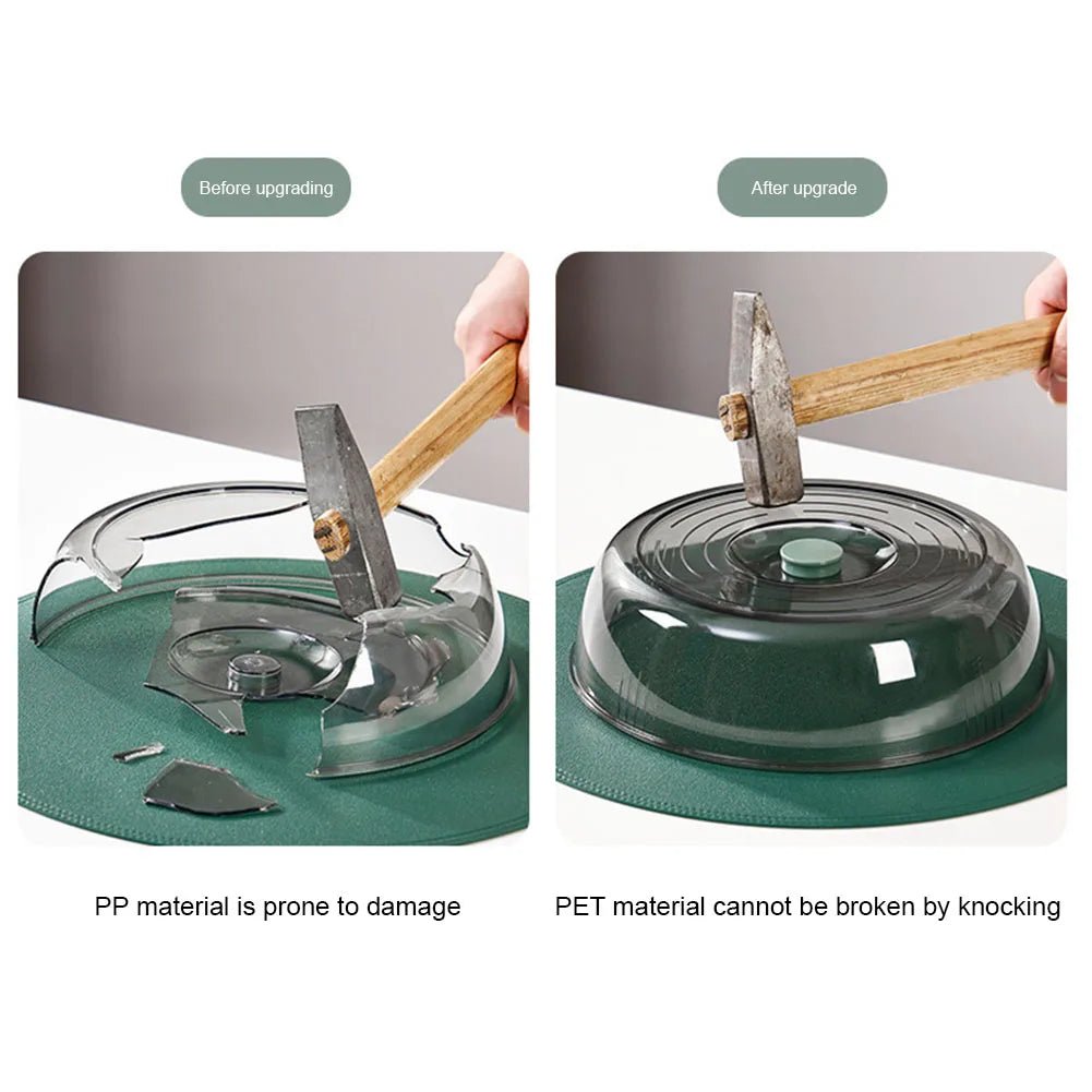 1/3 Pcs Stacked Storage Food Cover Clear Insulation Vegetable Cover Stackable with Transparent Lid Practical Kitchen Accessories - VigDeals