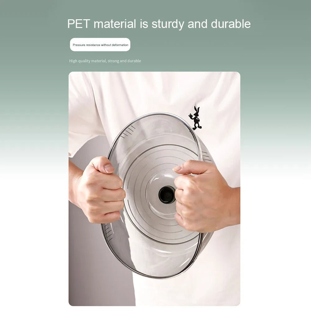 1/3 Pcs Stacked Storage Food Cover Clear Insulation Vegetable Cover Stackable with Transparent Lid Practical Kitchen Accessories - VigDeals