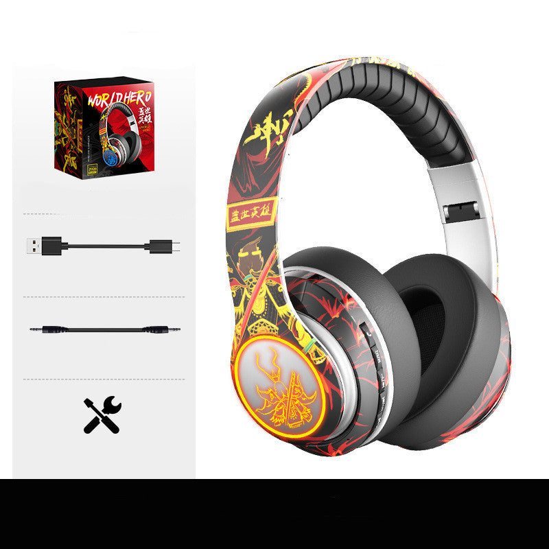 Headworn Bluetooth Earphones With Heavy Bass