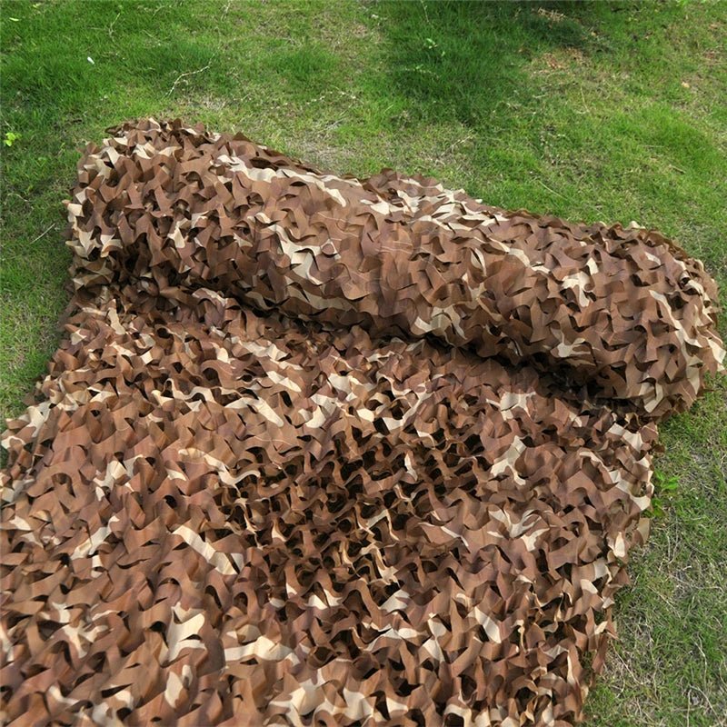 1.5x2m Outdoor Military Camouflage Net for Hunting Woodland Camo Netting Fabric Car Cover Awnings Camping Sun Shelter Tent Shade - VigDeals