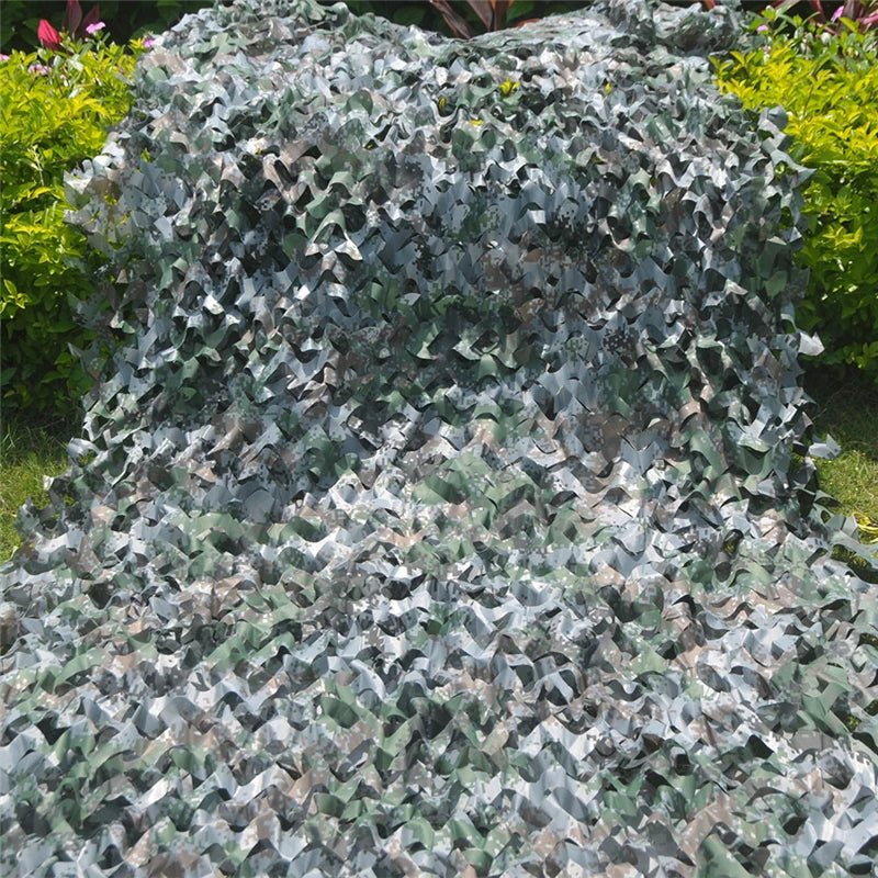 1.5x2m Outdoor Military Camouflage Net for Hunting Woodland Camo Netting Fabric Car Cover Awnings Camping Sun Shelter Tent Shade - VigDeals