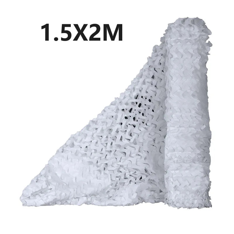 1.5x2m Outdoor Military Camouflage Net for Hunting Woodland Camo Netting Fabric Car Cover Awnings Camping Sun Shelter Tent Shade - VigDeals