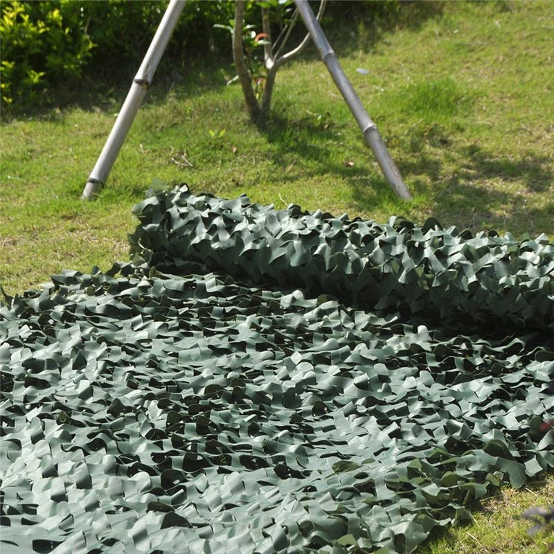 1.5x2m Outdoor Military Camouflage Net for Hunting Woodland Camo Netting Fabric Car Cover Awnings Camping Sun Shelter Tent Shade - VigDeals