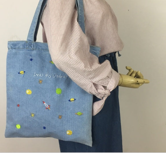 Shoulder bag shopping bag student bag Commuter Bag