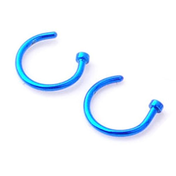 Fashion Creative Titanium Steel C-shaped Nose Ring