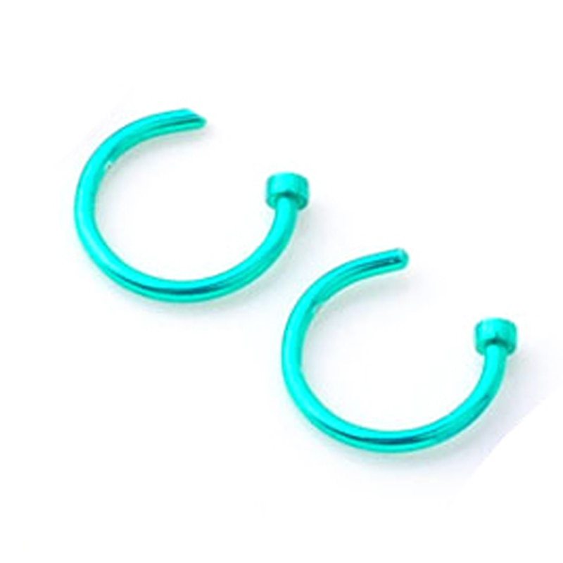 Fashion Creative Titanium Steel C-shaped Nose Ring