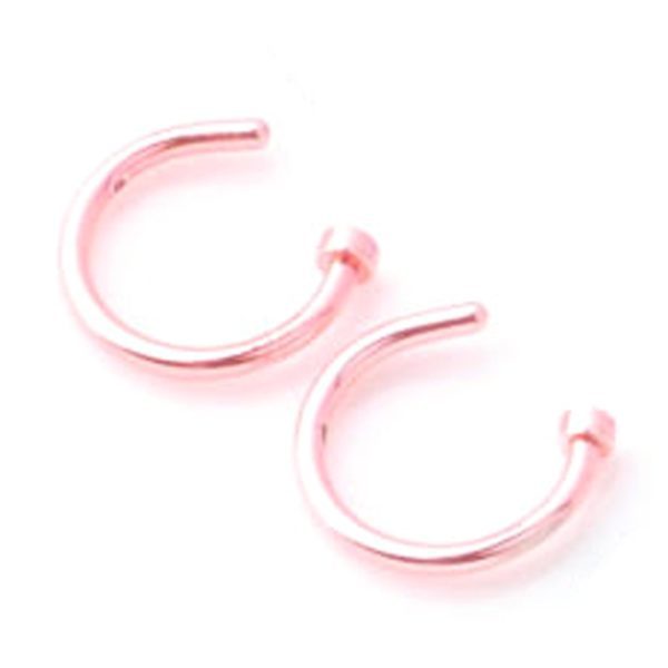 Fashion Creative Titanium Steel C-shaped Nose Ring