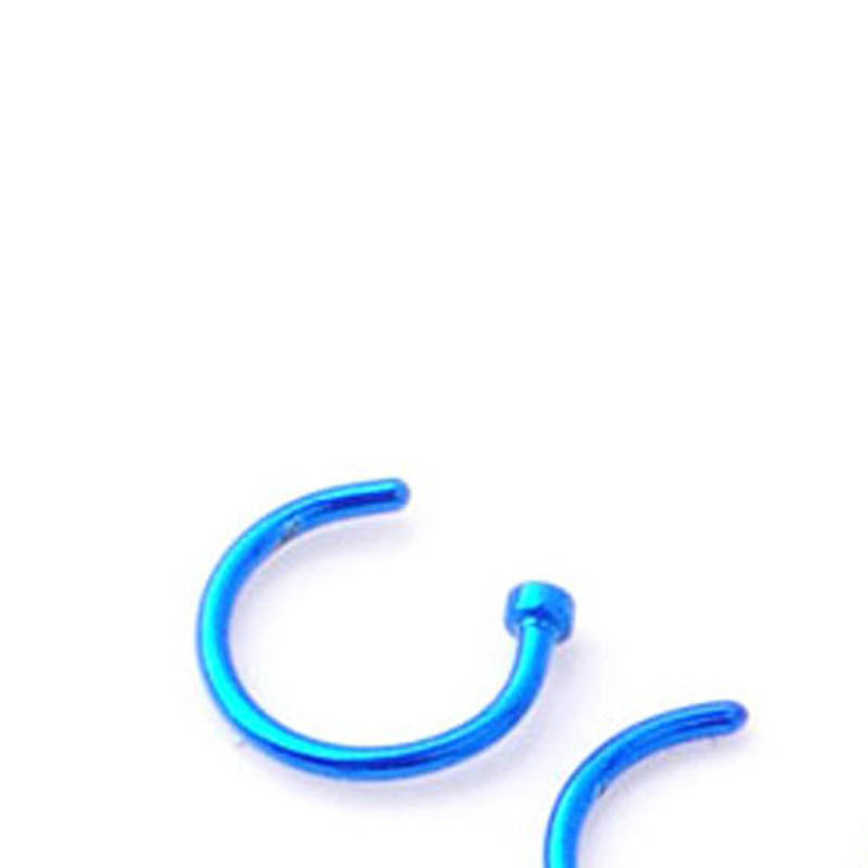 Fashion Creative Titanium Steel C-shaped Nose Ring