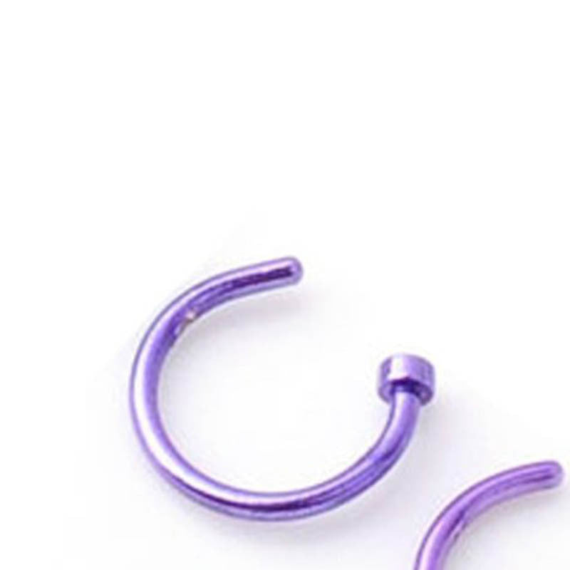 Fashion Creative Titanium Steel C-shaped Nose Ring