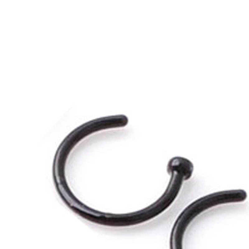 Fashion Creative Titanium Steel C-shaped Nose Ring