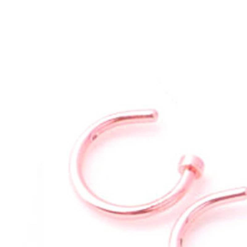 Fashion Creative Titanium Steel C-shaped Nose Ring