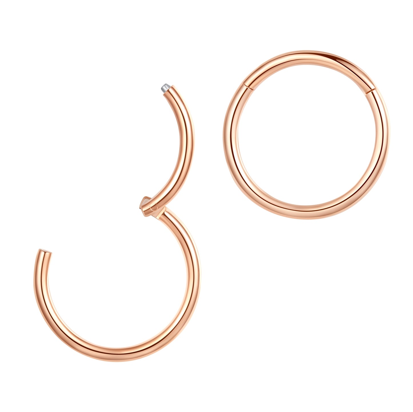 316L Stainless Steel Basic Piercing Nose Ring