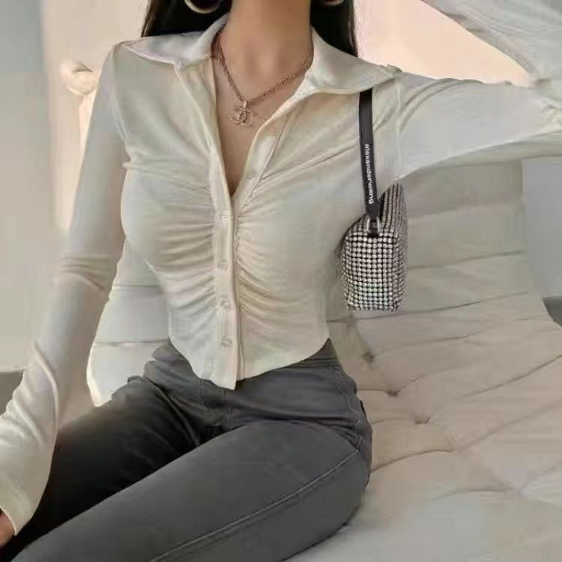 Fall New Long Sleeve Shirt Women