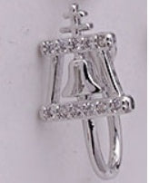 Women's Butterfly Water Drop Fake Perforated Nose Ring