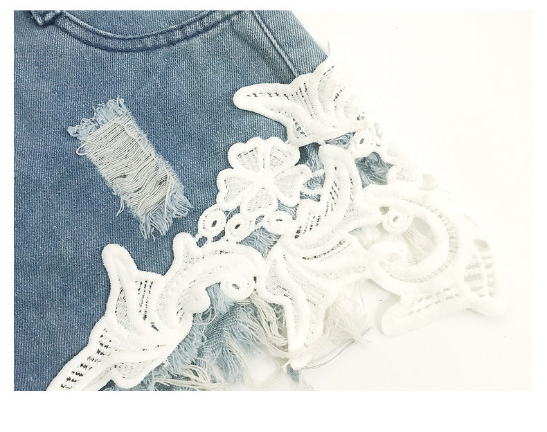 Women's jeans denim shorts hot pants