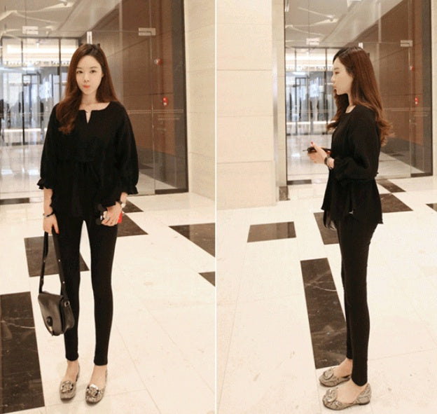 spring and summer women's loose cotton and linen waist shirt shirt shirt shirt women