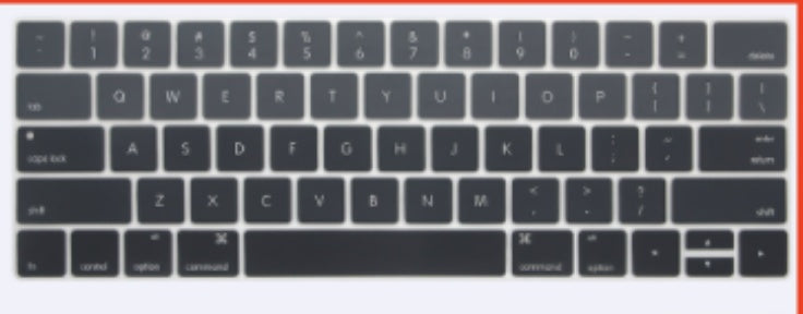 Compatible with Apple, Suitable for MacBook laptop keyboard protective film