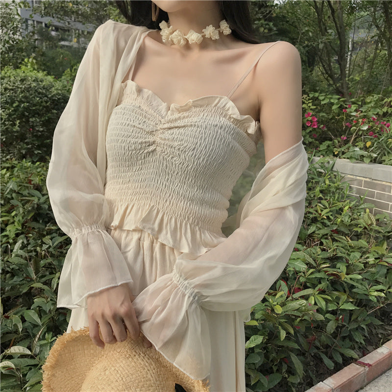 Mesh sun protection clothing