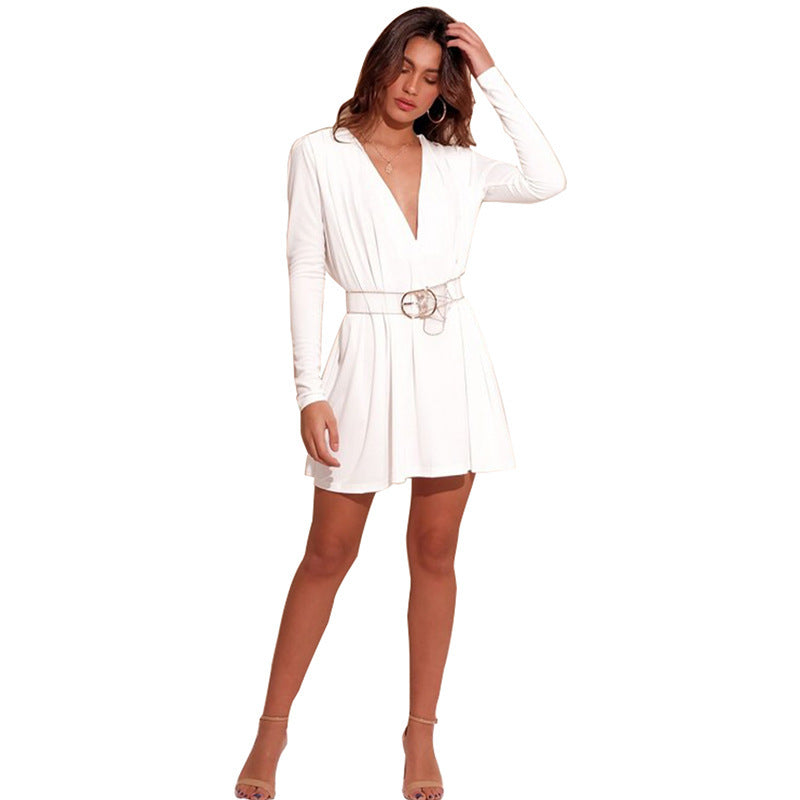 Women's clothing transparent belt